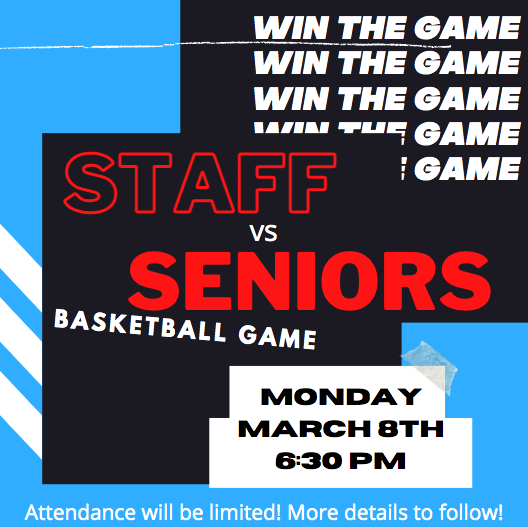 Staff vs Seniors Basketball Game