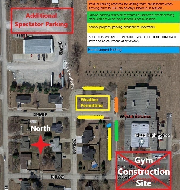 mead parking map